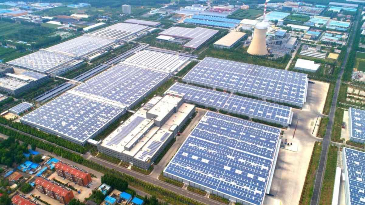 China planta solar
