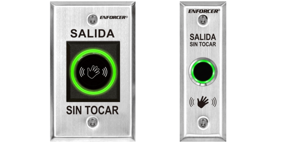 Sensores para puertas de salida sin contacto Seco-Larm